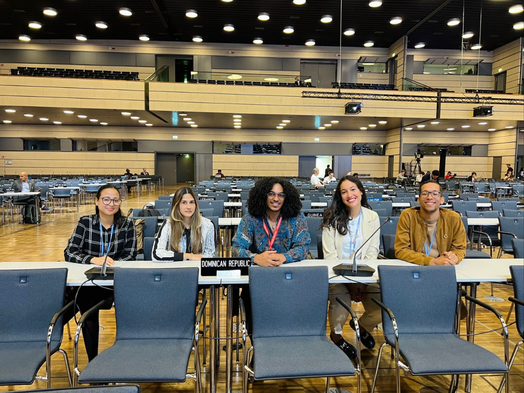 Young climate change activists present at Bonn Conference SB58